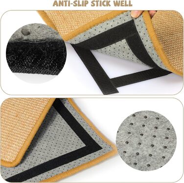 Килимок для котів Graciadeco з сизалю, 60 x 40 см - захист меблів