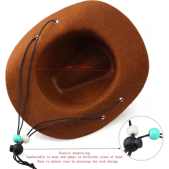 Костюм ковбоя для собак та котів Yewong, 2 шт. (капелюх + бандана)