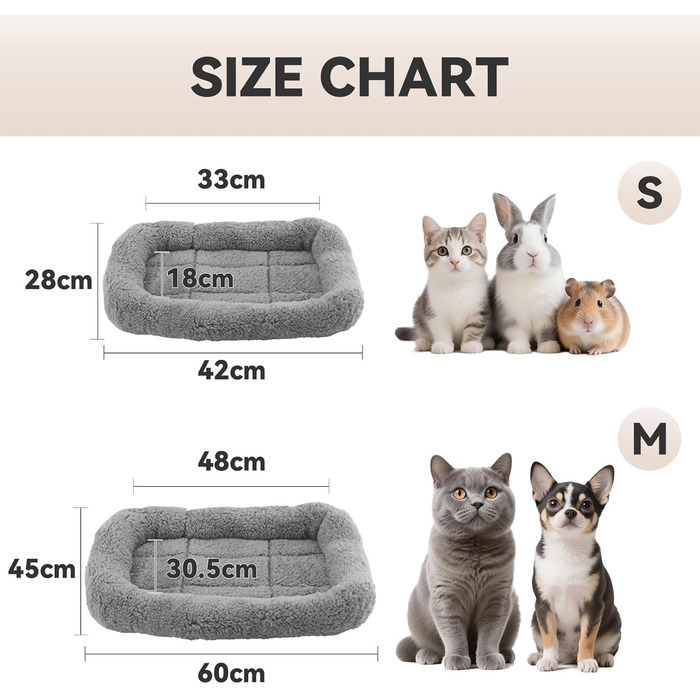 Крісло-гніздо для котів та собак PETLESO, м'яке, 56x41 см, сіре