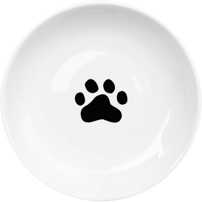 Котлові миски для котів, 2 шт. з підняттям, керамічні, з металевим підставкою, захист шиї, годівниця для котів