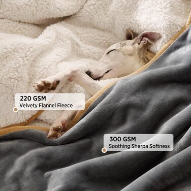 Водонепроникний коврик для собак середнього розміру 80x100 см, миючий, м'який, кремовий колір