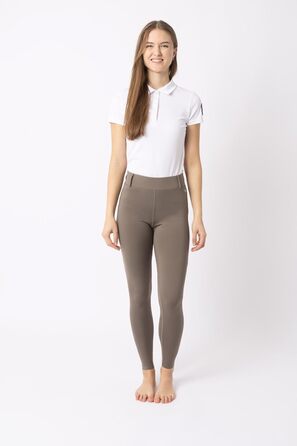 Легінси для верхової їзди HORZE Damen DEA, з повним сидінням та кишенею для телефону (32, Morel Brown)
