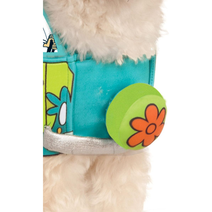 Костюм для собак Scooby Doo Mystery Machine від Rubie's, розмір S (довжина тіла до хвоста 56 см, обхват грудей 51 см)