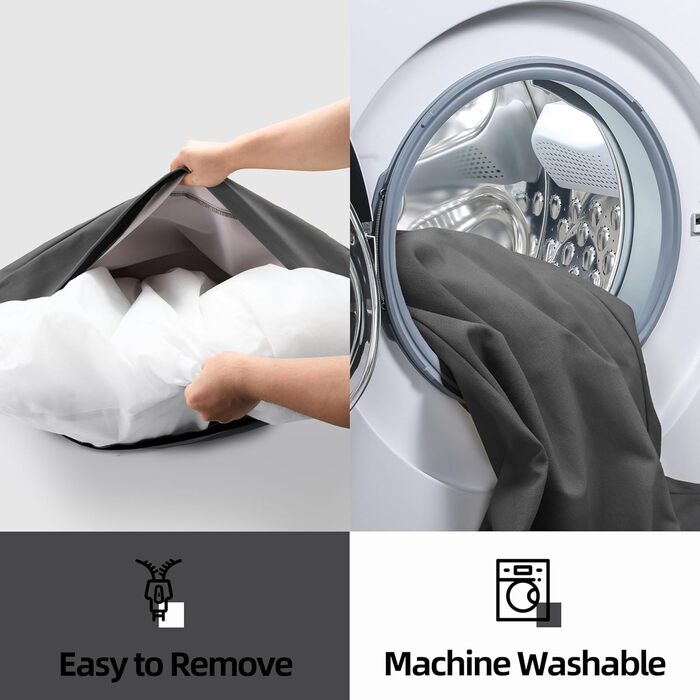 Крісло-ліжко для собак Sytopia з тканини для вітрильників, 106,7 см, миється та водонепроникне, знімний чохол, ідеально для великих собак, для дому, вулиці, будки або тераси, темно-сірий X-Large сірий темно