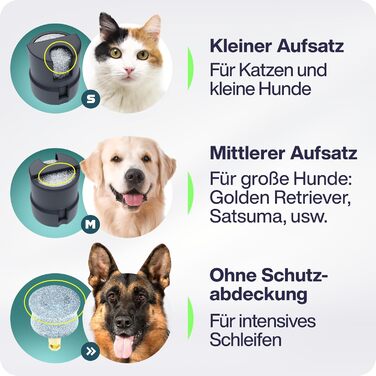Електрична точилка для кігтів собак PETPROVED з LED підсвіткою, сіра, машинка для обрізки та полірування кігтів, безпечна кігтерізка