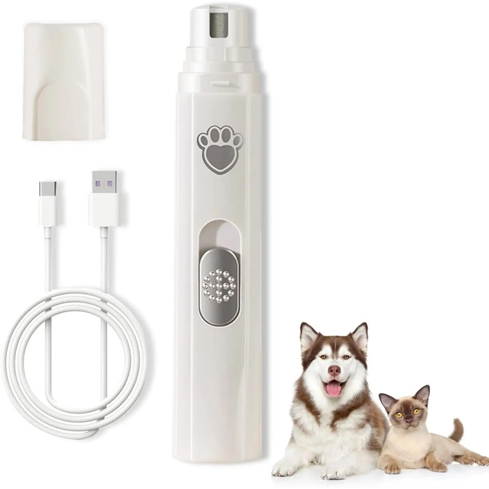 Електричний триммер для собак та котів IFaca: безболісне підрізання нігтів, 2 швидкості, для собак будь-яких порід