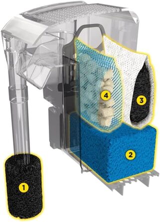 Фільтр для акваріума Fluval AquaClear AC30 чорний