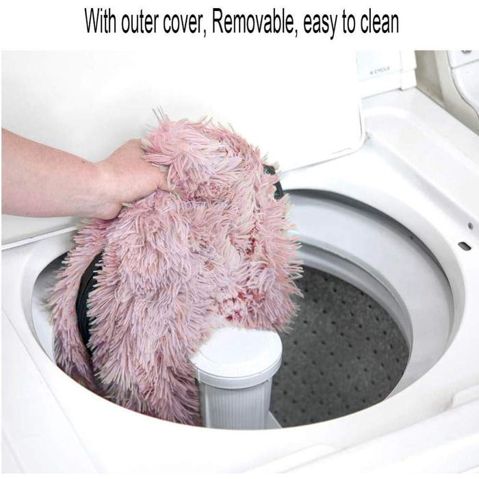 М'яке ліжко для кота/собаки у вигляді пончика, заспокійлива, комфортна, з товстим наповнювачем, з подушкою, для затишку, миється, кругла, плюшеве диван-лежанка для собак (90см, Кофе)