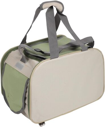 Складана переноска для собак та котів, зелена. Підходить для малих та середніх порід