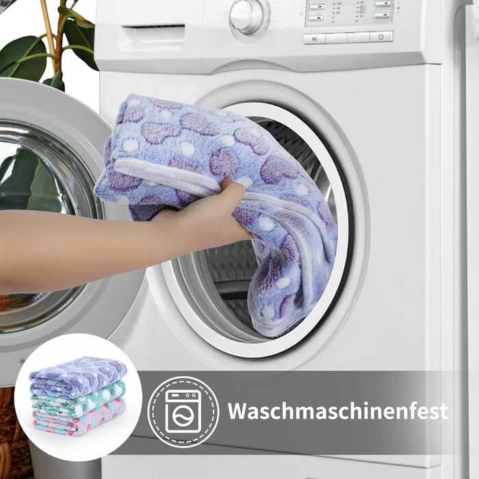 М'яка ковдра для собак та котів Demigeat, 3 шт. - тепла, миюча, для літа та весни, велика, кольорова