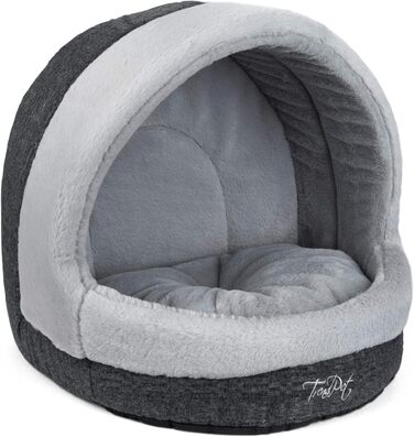 Будиночок-лігво TrendPet LunaHome для собак і котів, сірий/бежевий