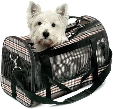 Сумка Karlie English Style L: 43 см x 24 см x 29 см - для собак та котів