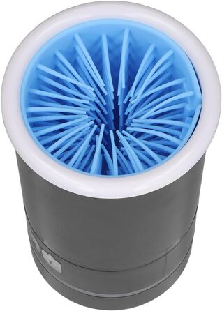 Автоматичний електронний мийник лап для собак Qcwwy, портативний, з м'яким силіконом