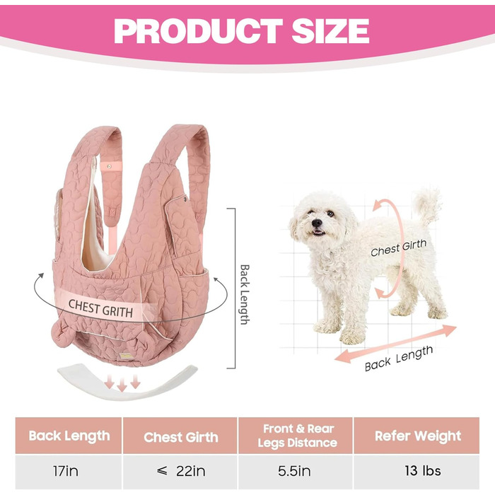 Рюкзак для кота/собаки: переноска-рюкзак для подорожей, з переднім доступом, для маленьких та середніх тварин