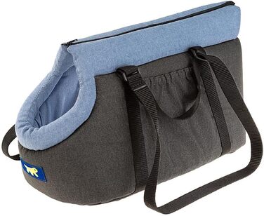 Транспортна сумка для собак та котів Ferplast BORSELLO, блакитна, до 6 кг, 37 x 21 x 22,5 см