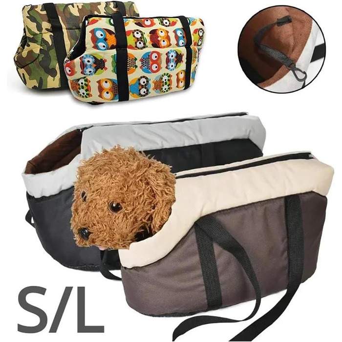 Автомобільний лежак для собак та котів Love Bag L - зручний та портативний переноска для тварин