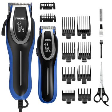 Набір для догляду за шерстю собак Wahl Komplett: Шерхостричка та тример, тиха робота, для професійного та домашнього використання