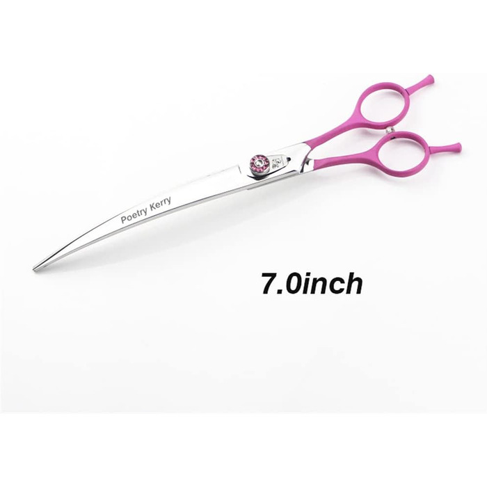 Професійна ножиця для грумінгу домашніх тварин 7.0/7.5/8 дюймів, нержавіюча сталь, для собак, котів та інших тварин