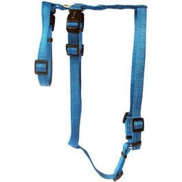 Шлея для собак Wolters Soft & Safe No Escape M 40-50 см, бірюзова