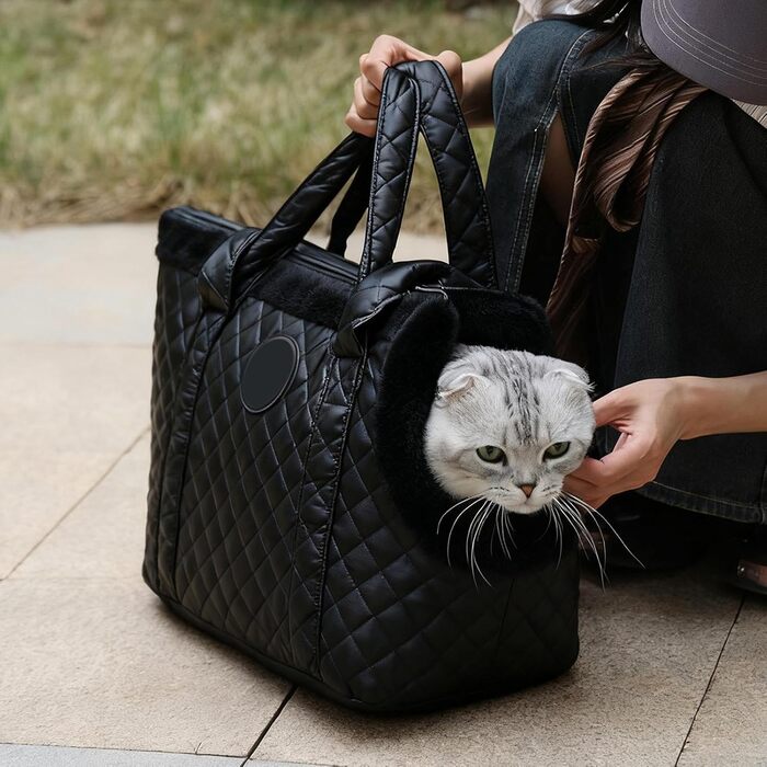 Транспортна сумка для тварин, водонепроникна, регульована, для цуценят та кошенят, для прогулянок взимку, в авто, на вулиці, у громадському транспорті