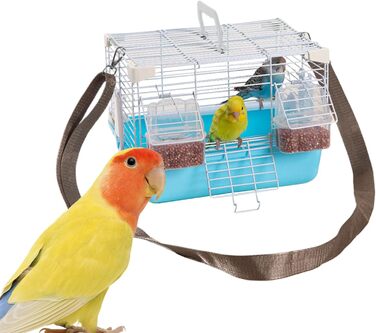 Транспортний бокс для тварин Ceprznvey: переноска-переноска для маленьких тварин, блакитна