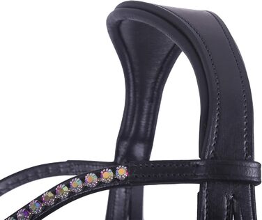 Тренса QHP Sunna без вуздечки, розмір VB, чорного кольору