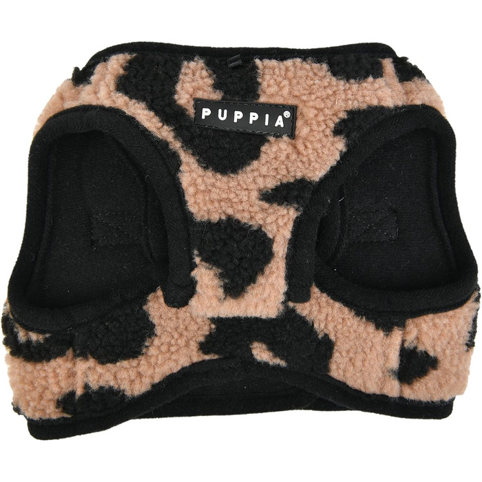 Шлея Puppia Serval Harness B для малих і середніх собак, регульована, бежева, комфортна
