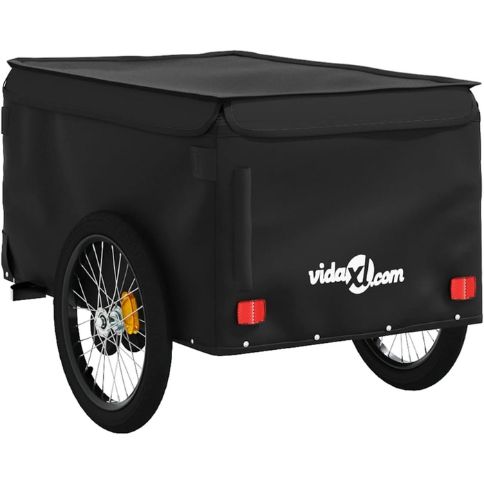 Причіп для велосипеда Gecheer: вантажний, для собак, чорний, 137x68x59 см