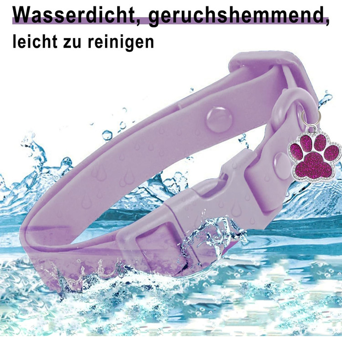 Персоналізоване собаче ошийник з металевою застібкою, двостороннє оксамитове ошийник з іменем та номером телефону, регульовані розміри для собак маленьких, середніх та великих порід
