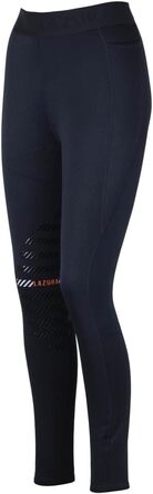 Легінси для верхової їзди Lazura Winter Anita | Силіконовий накладка на колінах | 2 кишені для телефону | Чорні або темно-сині | Розміри 32-46