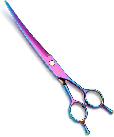 Набір професійних ножиць для грумінгу собак та котів: ножиці для вирівнювання, ножиці з прямим лезом, гребінець для догляду за шерстю