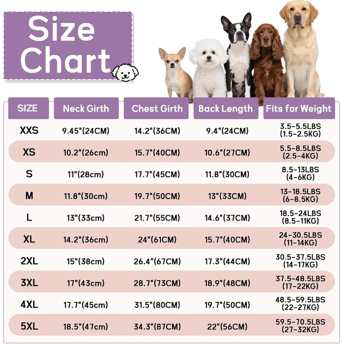 Піжама для собак LETSQK, теплий комбінезон для собак великих та малих порід, флісова піжама, еластична, для прання в машині, крій 