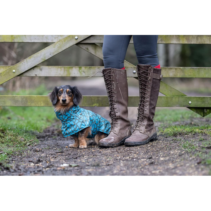 Дощовик для собак Rukka Pets HAYTON WARM Aqua 25, водонепроникний