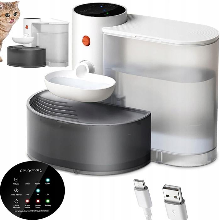 Одинарна пластикова миска Bedee, 3000 мл