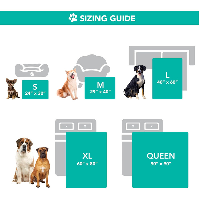 Водонепроникний килимок для собак PetAmi, 60x80 см, рожевий, для великих і середніх собак, миючий, двосторонній, для цуценят та котів
