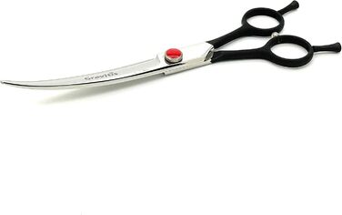 Професійна фен для грумінгу тварин, чорний, для правші та лівші, 19,1 см