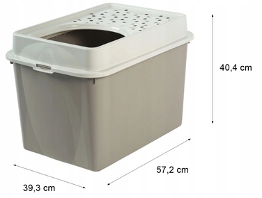 Лоток для котів із верхнім входом Rotho BERTY