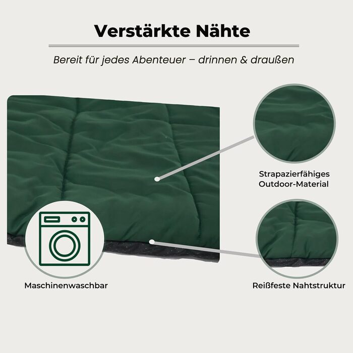 Килимок для собак у подорож – водовідштовхувальний, неслизький та пральний, 110х68 см. Килимок для собак на вулицю, у машину та в подорожі (Зелений)