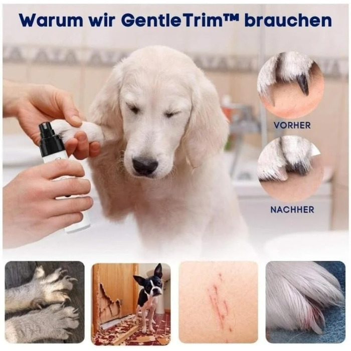 Набір для стрижки кігтів собак Krallenschere (2 шт.) - безпечний, ергономічний тример для домашніх тварин