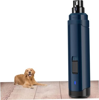 Автоматичний електричний шліфувальник для кігтів домашніх тварин Angoily для собак та котів. USB-полірувач, тихий та безпечний, для безстресового підстригання кігтів. Підходить для маленьких та середніх тварин