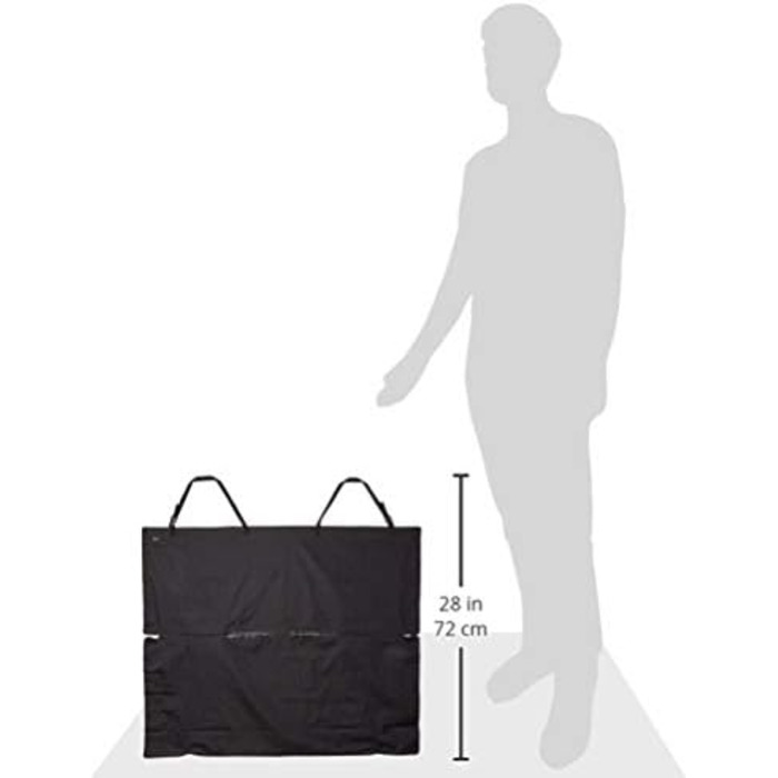 Чохол на сидіння автомобіля для собак Amazon Basics, 119 x 142 см, чорний