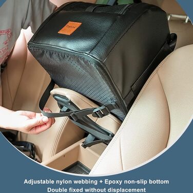 Підвищення для собак та котів на авто-підлокітнику, крісло для собак у середній консолі авто, чорне