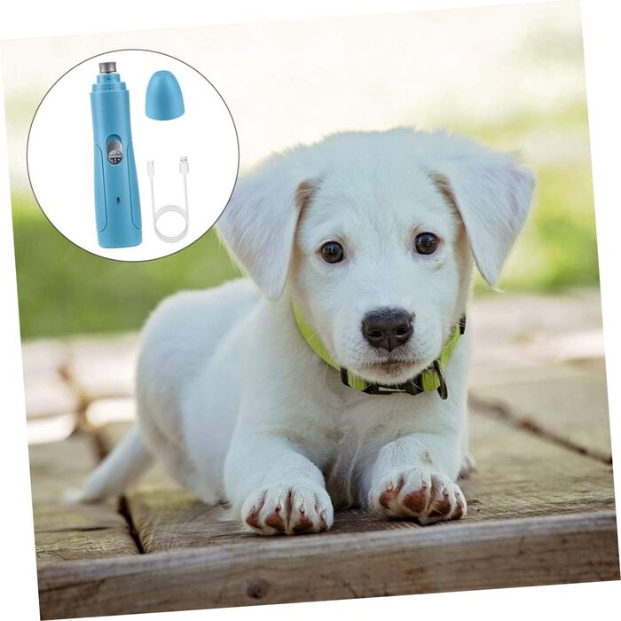 Електричний триммер для нігтів Milisten для собак та котів - тиха робота, регулювання швидкості, ергономічний дизайн