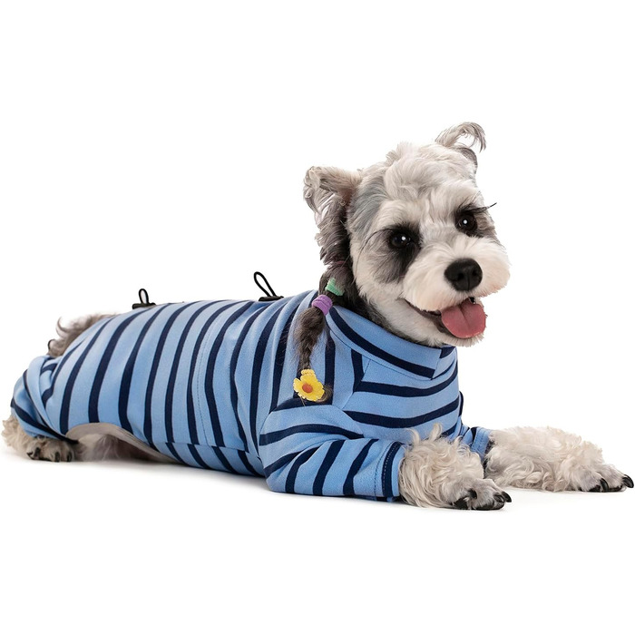 Зимовий теплий пуховик для собак, бавовна, смугастий, регульований, світловідбиваючий, для малих та великих собак, сірий, розмір M, білий (Small, Чорний)