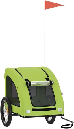 Причіп для собак Gecheer - переноска для собак до 45 кг, зелений, 137x68x72 см