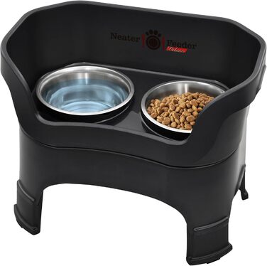 Автоматична годівниця для собак NEATER PET BRANDS Feeder-Deluxe з подовженими ніжками, велика, чорна