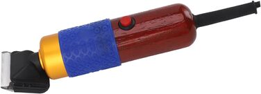 Машина для грумінгу собак з товстим хутром, безшумна, акумуляторна, вологостійка, з нержавіючою сталлю, для домашніх тварин, з EU-штекером