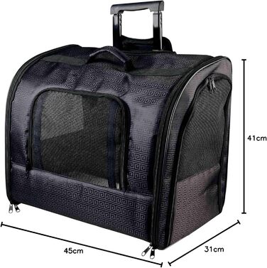 Тролей Trixie Elegance, 45x41x31 см, чорний