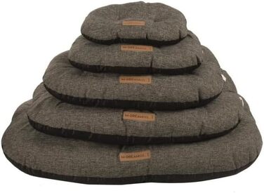М'який лежак для собак M-Pets Oleron, овальний, розмір M, колір антрацит