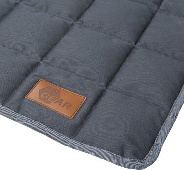 Килимок для собак Your Gear Lana, 160x100 см - м'яка підстилка для великих собак, бавовна Oeko-Tex, міцний, водонепроникний, для дому та вулиці, альтернатива собачому ліжку